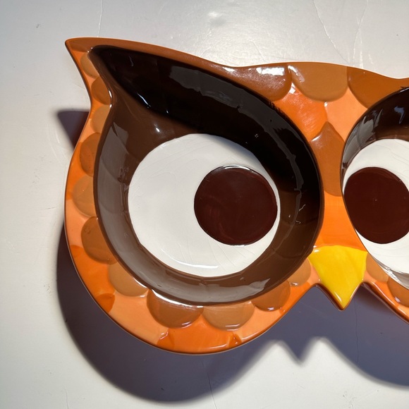 Owl Ceramic Platter - Picture 3 of 9